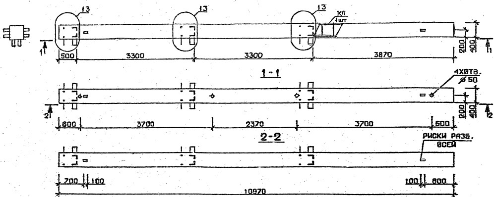 Колонна 4КБ 33.110-7 Серия 1.020.1-2с/89